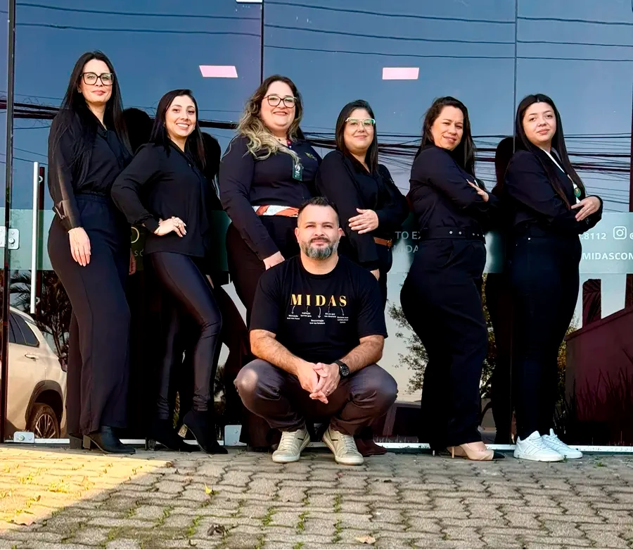 Equipe de especialistas da Midas Consórcios